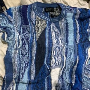 COOGI patchwork crewneck